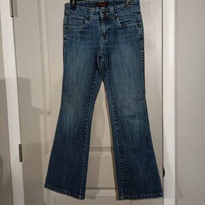 Lee One True Fit Women's Jeans Wide Leg Size 3/4 Vintage